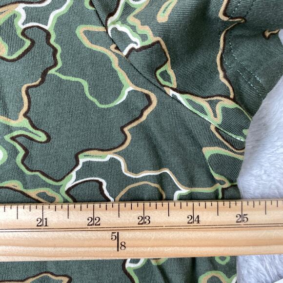 Mode Of One Mens 3D Camo Graphic Tee T-shirt XXL Army Military Green Skater NWT - Picture 6 of 7